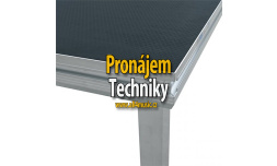 Pronájem NIVTEC pódiová deska 1X1m