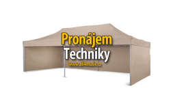 Pronájem béžového stanu